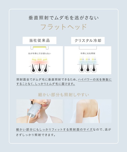 セール】SALONIA サロニア フラッシュクリスタル シルクエピ(光美容器