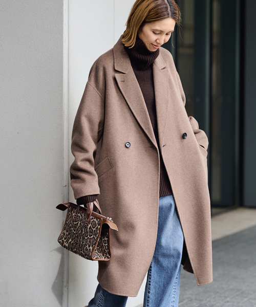 ≪追加≫SUPER160'sダブルブレストコート 3（チェスターコート