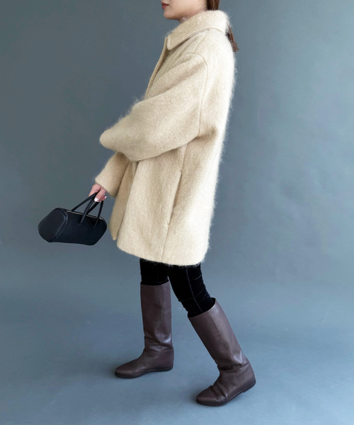 EDIT. FOR LULU（エディットフォールル）の「《追加》シャギーコート