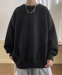 オーバーサイズ」に該当するニット/セーター（ブラック/黒色系