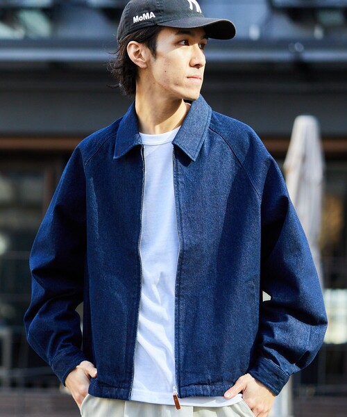 FREAK'S STORE（フリークスストア）の「DENIM ZIP BLOUSON/デニム