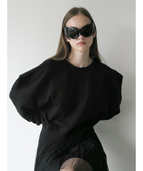 PUFF SLEEVE SWEAT 起毛なし（スウェット）｜AMOMMA（アモマ）の