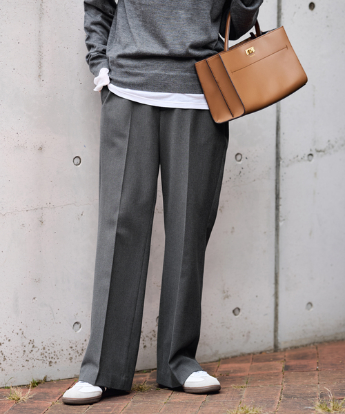 ≪追加≫裏起毛フレアパンツ 2（スラックス）｜FRAMeWORK（フレーム