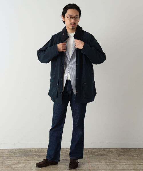 Barbour（バブアー）の「Barbour × BEAMS F / 別注 BEDALE CLASSIC FIT