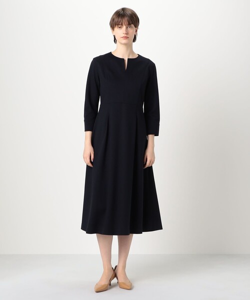 コットンアムンゼン フィット＆フレアワンピース（ワンピース
