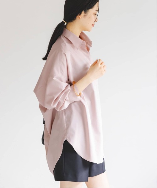 Noble（ノーブル）の「《追加》イージーケアルーズドレープシャツ