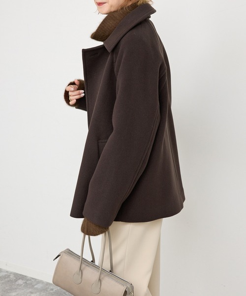 追加》S160スタンドカラーショートコート（その他アウター）｜Spick