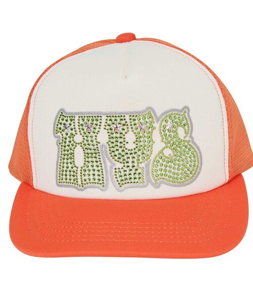 HYPNOTIZED LOGO ラインストーンメッシュキャップ（キャップ
