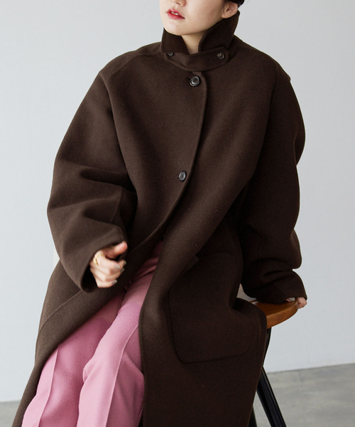 IENA（イエナ）の「MANTECO PURE リバーステンカラーコート（ステン