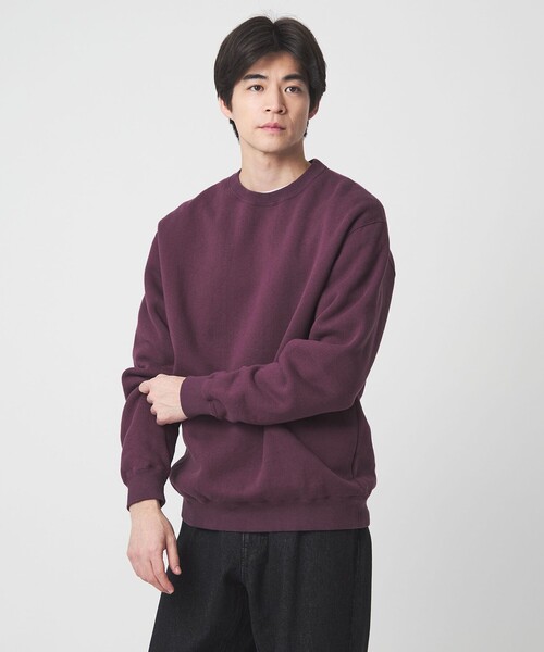 セール】吊り裏毛 クルーネック スウェット（スウェット）｜green