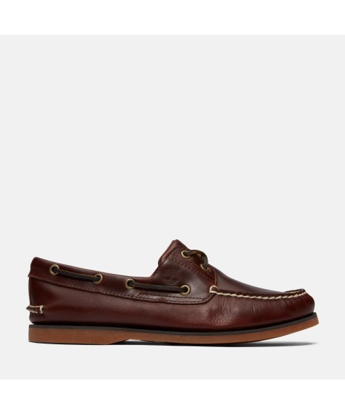 定番】クラシック ツーアイ ボートシューズ メンズ（モカシン/デッキ