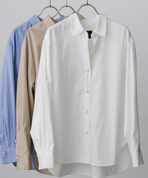 セール】パールボタンシャツ（シャツ/ブラウス）｜Spick & Span