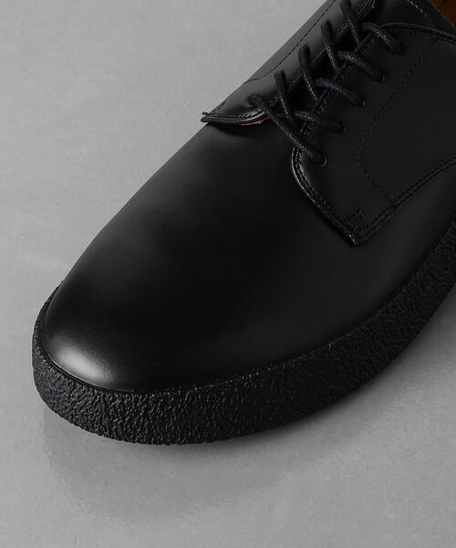 新品未使用 ユナイテッドアローズ モックトゥレザーシューズ ブラック