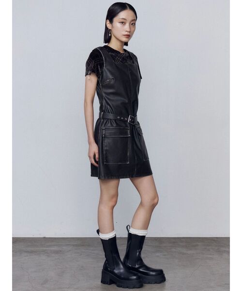 サイドゴアタンクブーツ（ブーツ）｜EMODA（エモダ）のファッション