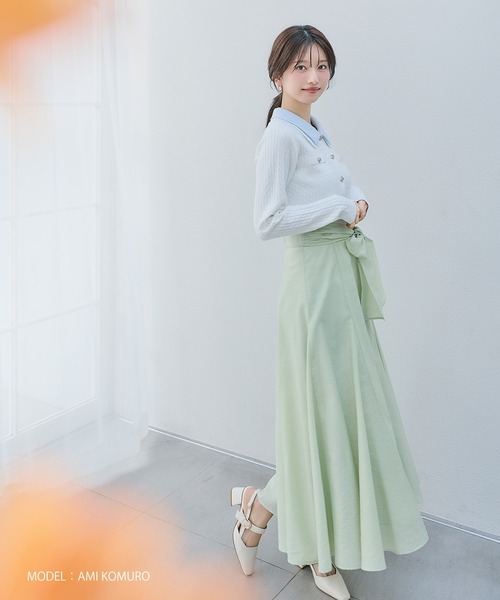 2026春夏新作 シアーボイルカラースカート（スカート）｜MISCH MASCH