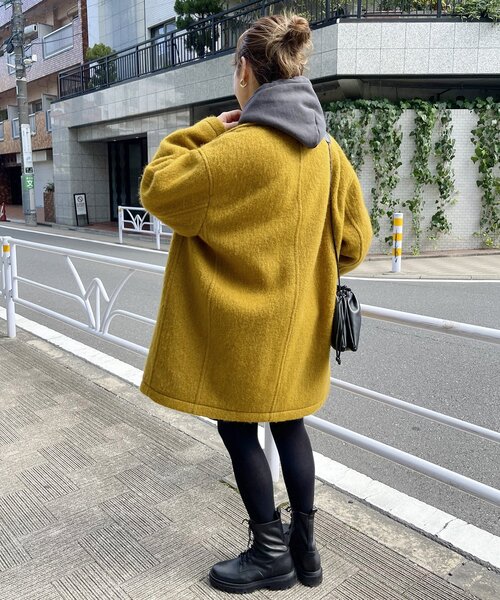 Spick & Span（スピックアンドスパン）の「ミドルシャギーコート