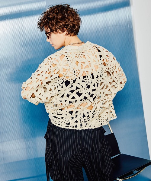 MAISON SPECIAL（メゾンスペシャル）の「クロシェレースシャツ【MAISON