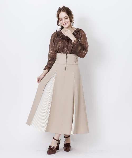 axes femme（アクシーズファム）の「センタージップロングスカート