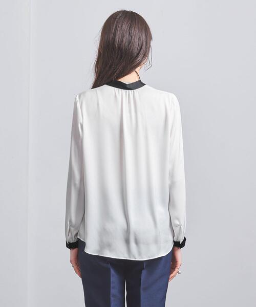 UNITED ARROWS（ユナイテッドアローズ）の「サテン ボウタイ ブラウス