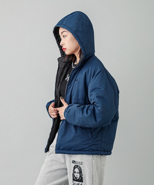 X-girl（エックスガール）の「※REVERSIBLE EMBROIDERY JACKET