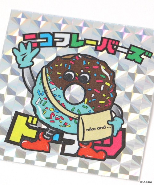 FLAVORS】コラボ キラキラシール（ステッカー/テープ）｜niko and