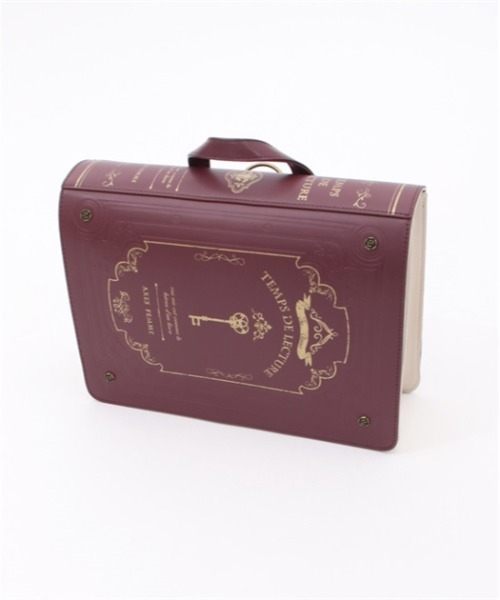 axes femme（アクシーズファム）の「洋書風デザインサッチェル