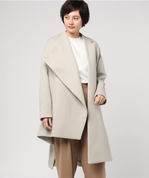 ENFOLD（エンフォルド）の「ラムウール ストールコート（その他