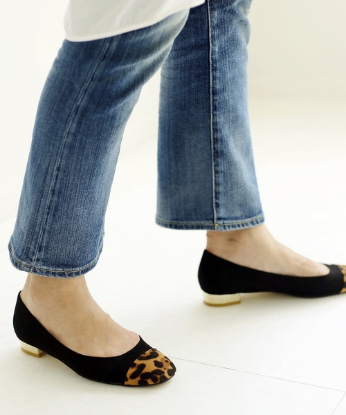 LE TALON（ルタロン）の「スクエアトゥキャップフラット◇（その他