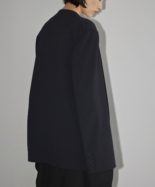 TODAYFUL（トゥデイフル）の「TODAYFUL Collarless Twill JK カラー