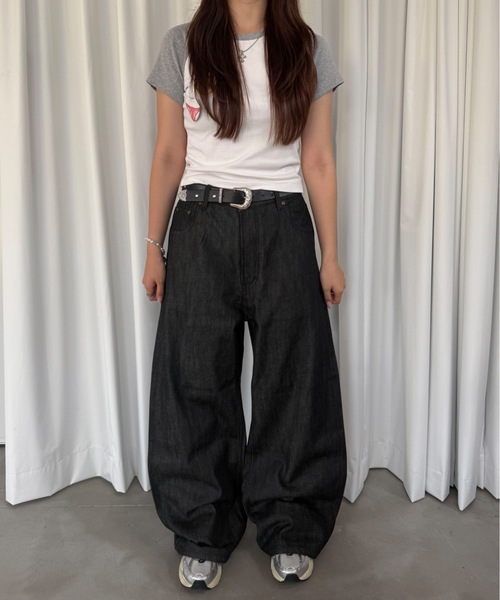 selvedge baggy denim pants/セルビッチバギーデニム（デニムパンツ