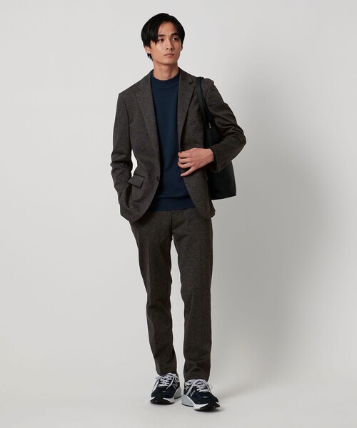 セール】シャークスキン ジャージ ノープリーツパンツ UA COZY