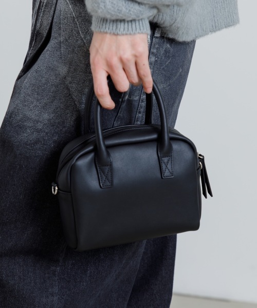 2way mini boston bag / 2wayミニボストンバッグ（長さ調節可能