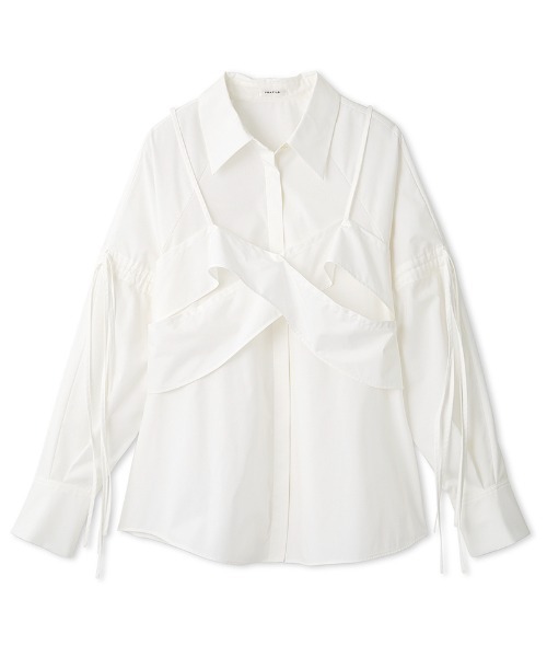 FRAY I.D（フレイアイディー）の「ビスチェキャミコンビシャツ（シャツ