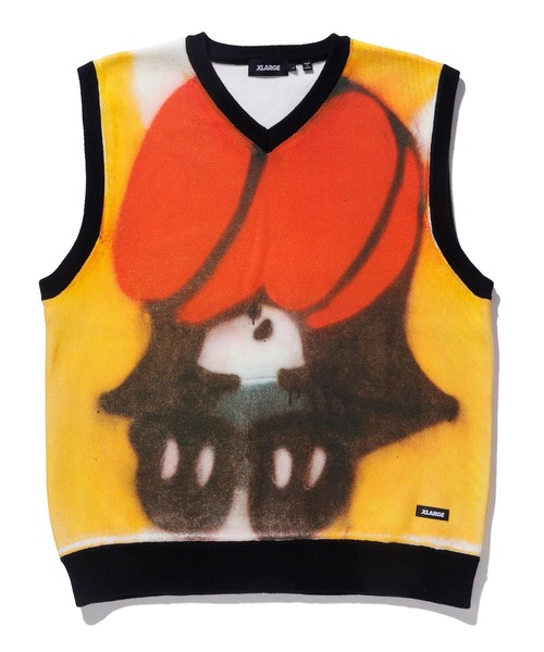 XLARGE（エクストララージ）の「XLARGE×SKOLOCT KNIT VEST（ベスト