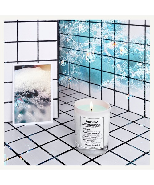 レプリカ キャンドル バブル バス (165g)（キャンドル）｜Maison