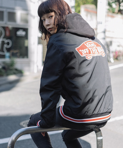 VANS（バンズ）の「VANS/ヴァンズ Line Rib Stadium Jacket