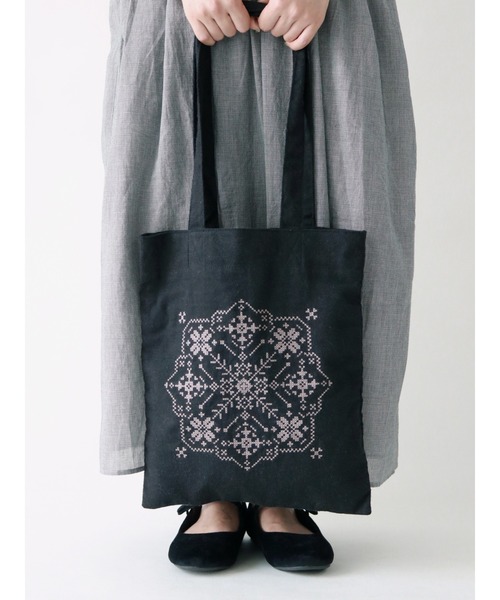 Samansa Mos2（サマンサ モスモス）の「クロスステッチトート（トート