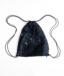 バックパック/リュック（ブルー・ネイビー/青色系・無地）ファッション