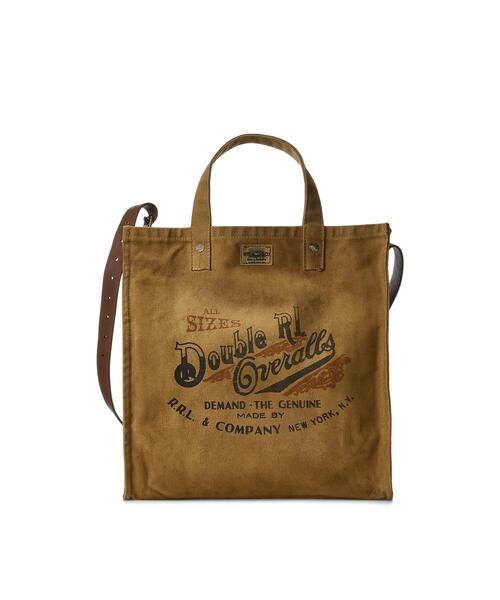 RRL（ダブル アール エル）の「ロゴ キャンバス カーペンター トート