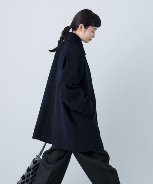 かぐれ（カグレ）の「ウールシングルPコート（ピーコート）」 - WEAR