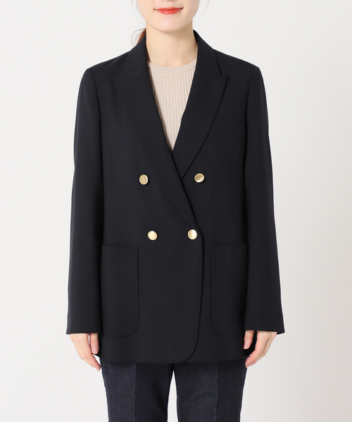 IENA（イエナ）の「ウールダブルブレストジャケット（その他アウター