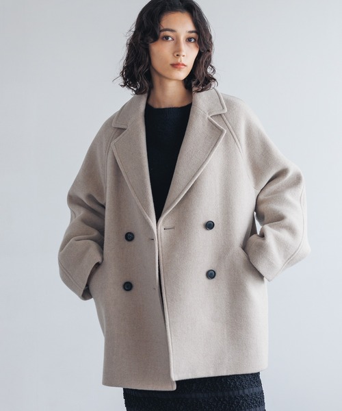 A part by（アパートバイ）の「スーパー100メルトンジャケットコート