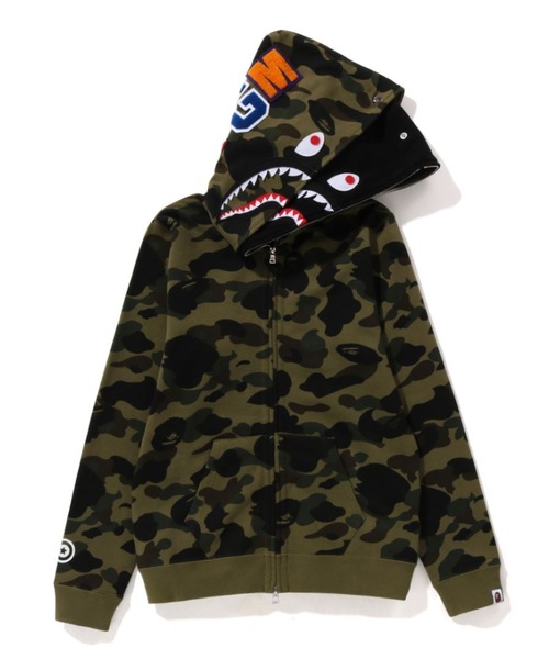 A BATHING APE（アベイシングエイプ）の「1ST CAMO DOUBLE SHARK FULL