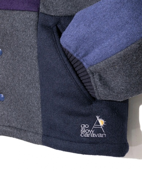 go slow caravan（ゴースローキャラバン）の「シャギーウール パッチ