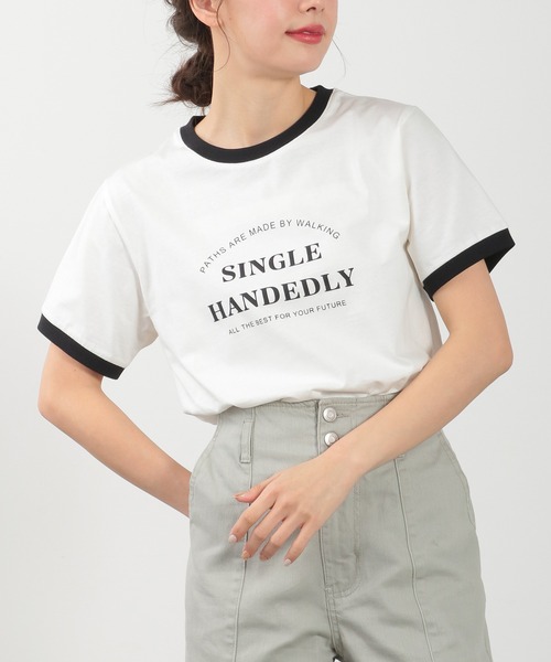 Honeys（ハニーズ）の「リンガーTシャツ（Tシャツ/カットソー）」 - WEAR