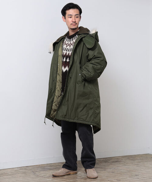 BEAMS（ビームス）の「BEAMS / 中綿 M-65タイプ モッズコート（モッズ