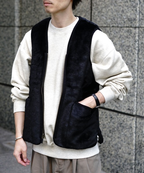 Barbour ファーベスト 黒 Barbour（バブアー） ファーライナー スリム