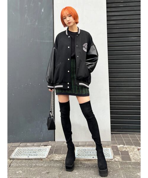 EMODA（エモダ）の「スクエアタンクロングブーツ（ブーツ）」 - WEAR