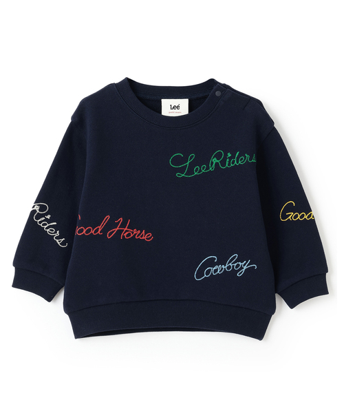 セール】【Lee】ロゴ刺繍トレーナー（スウェット）｜petit main