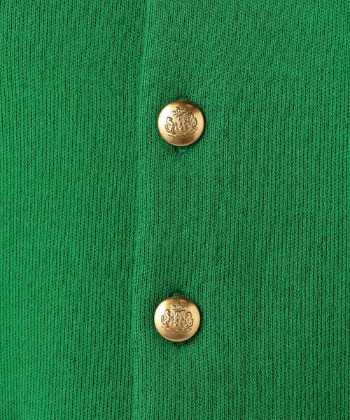 caban（キャバン）の「□コットンカシミヤ エンブレムクルーネック